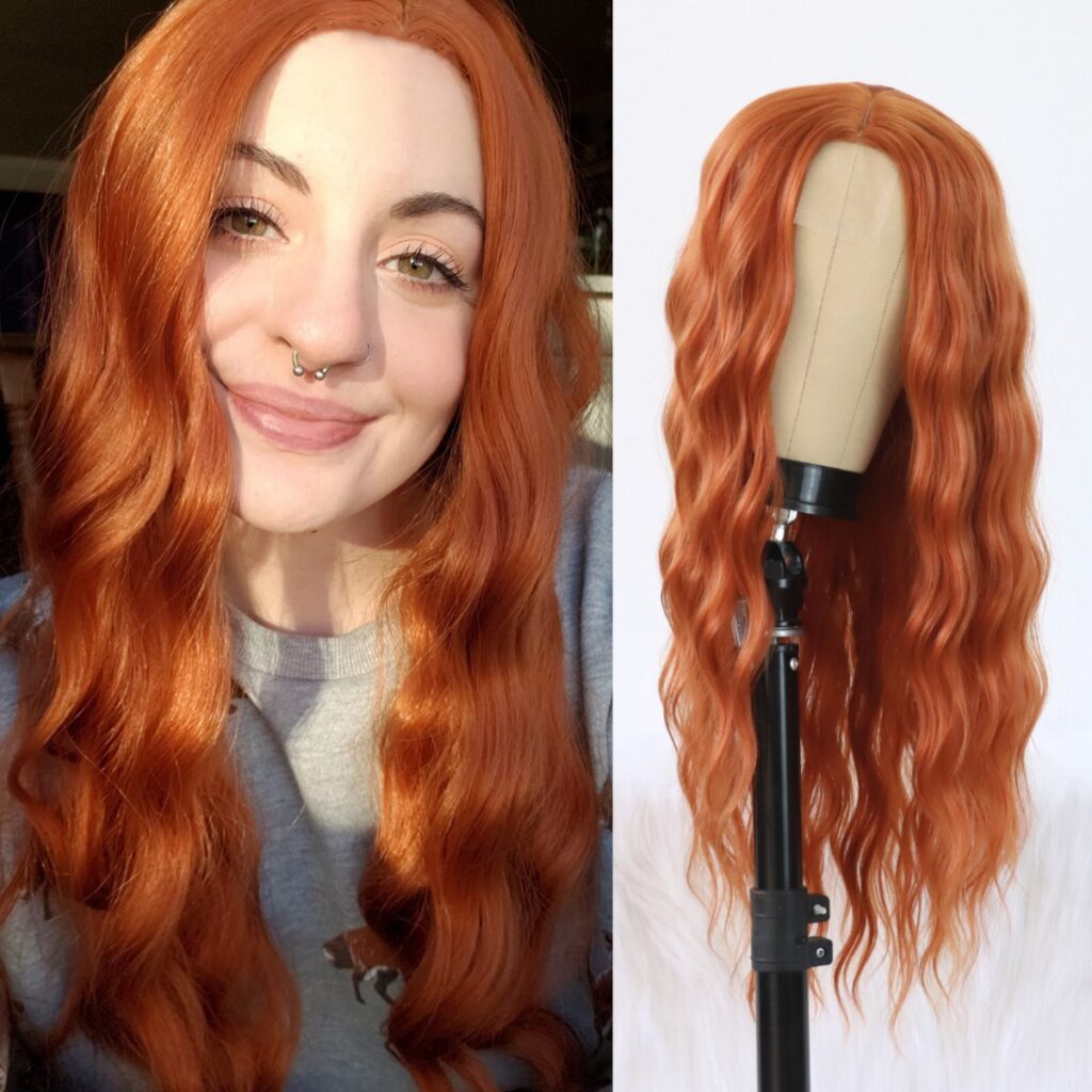 Can I wear a ginger wig if I have a large head?