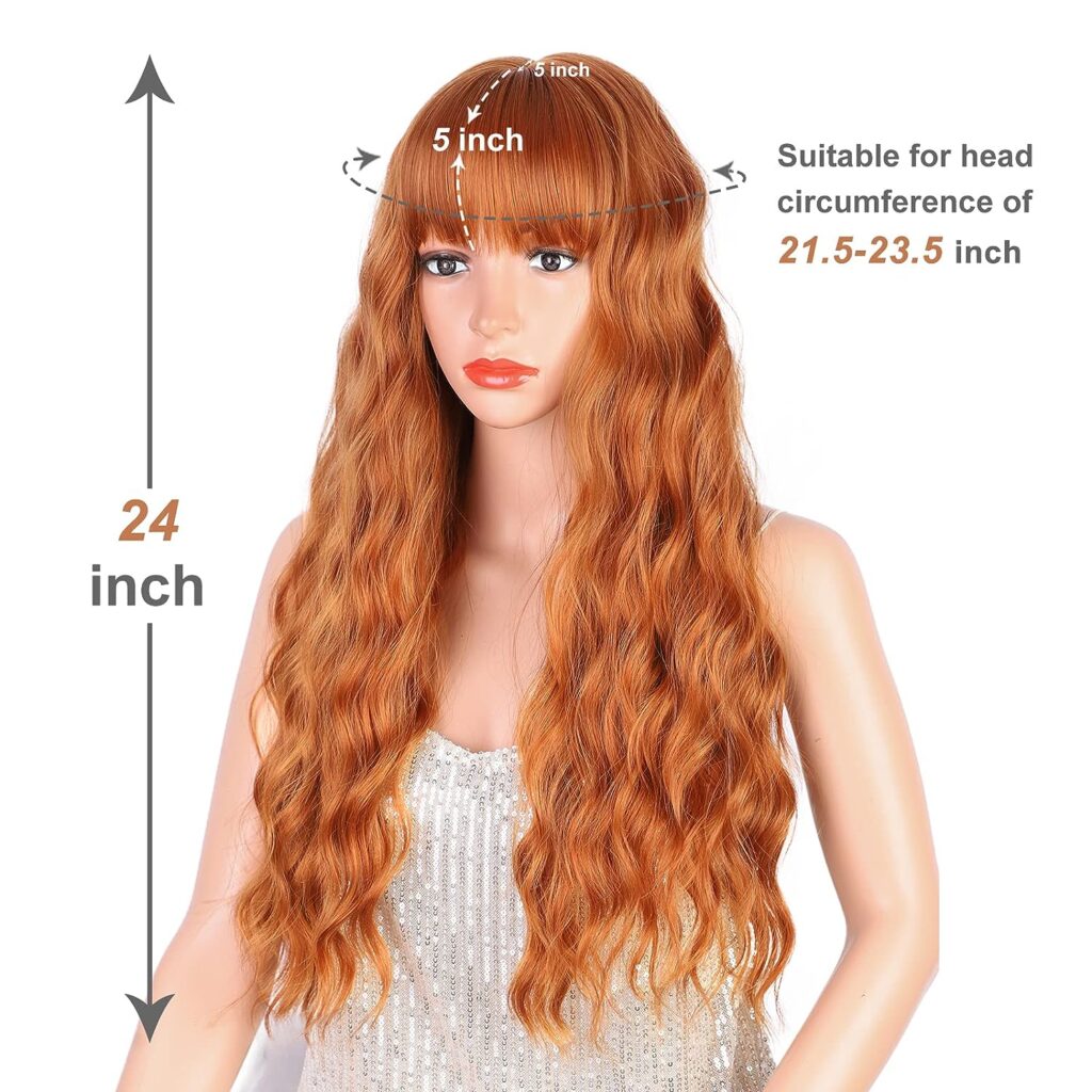 Can I wear a ginger wig if I have a large head?