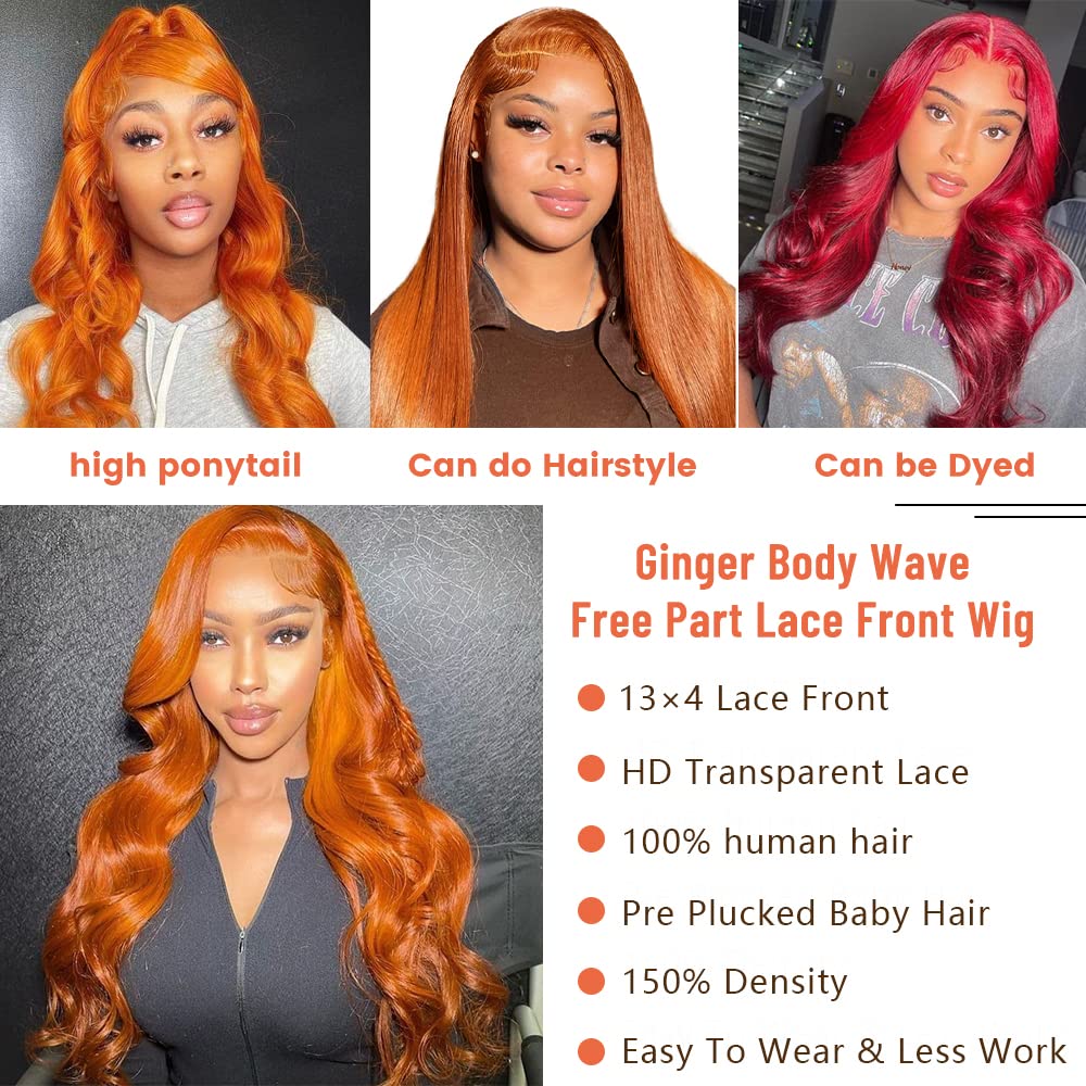 Can I wear a ginger wig with various hairstyles?