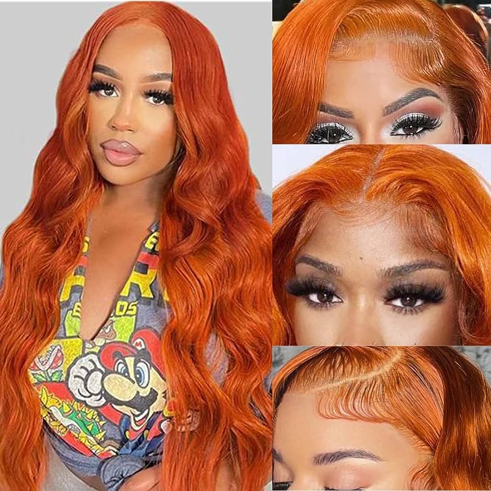 Customizable options for density in ginger wigs