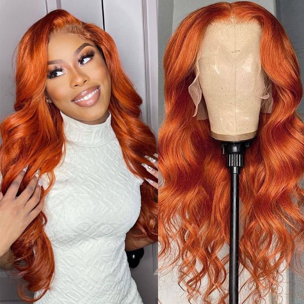 Customizable options for density in ginger wigs