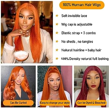 Enhance Your Style: Get a Natural Look with Ginger Wigs and Baby Hairs