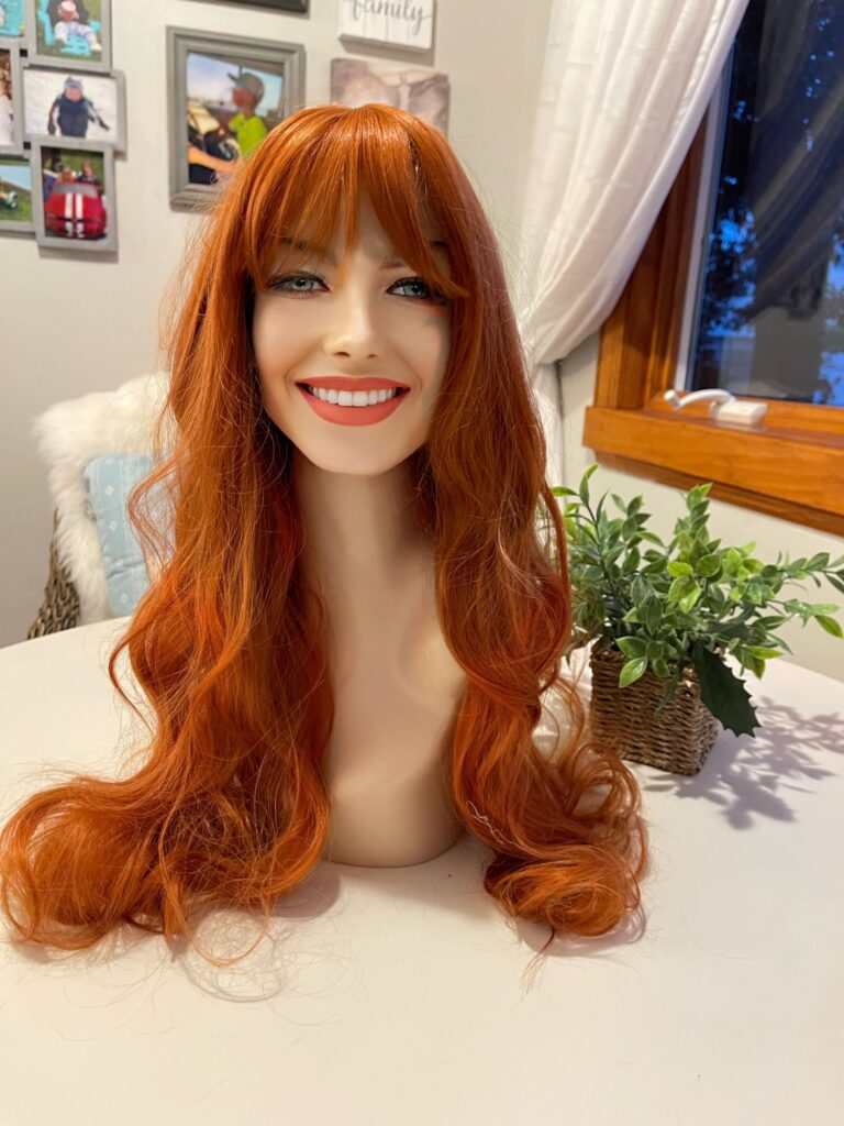 Enhance your style with customizable density in ginger wigs