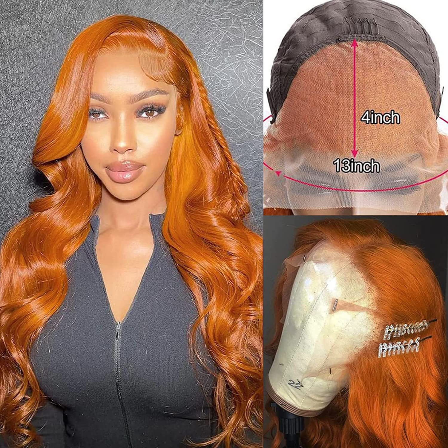 Enhancing Hairline Customization in Ginger Wigs