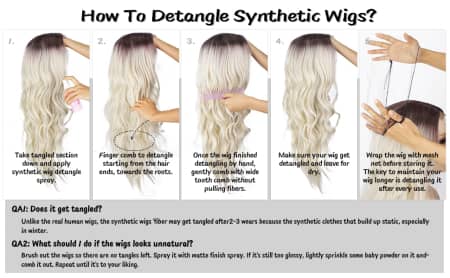 Gentle Methods to Detangle a Ginger Wig