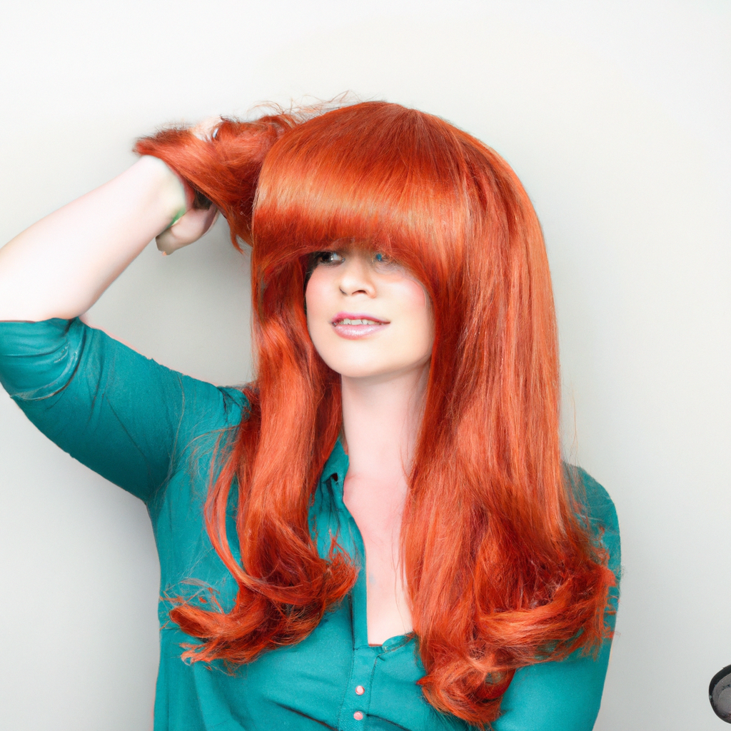 Maintaining a Static-Free Ginger Wig